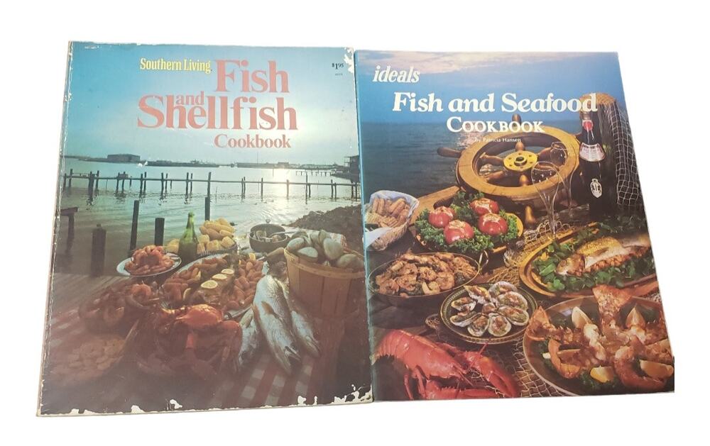 Southern Living Fish & Shellfish and Ideals Fish & Seafood Softcover Cookbook